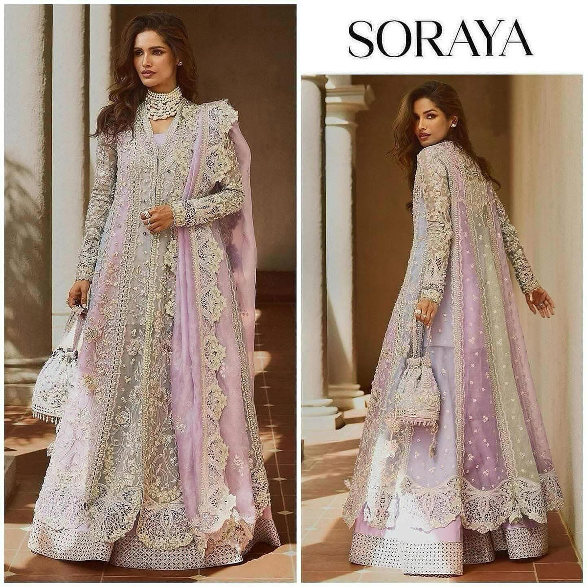 Soraya- Orchid (unstitched)
